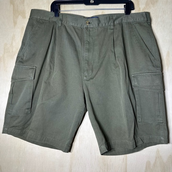 Duck Head Cargo Shorts Men’s Size 42 100% Cotton Army Green - Picture 1 of 8